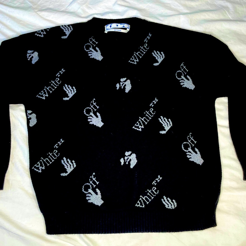 Off-White Knitted Sweater